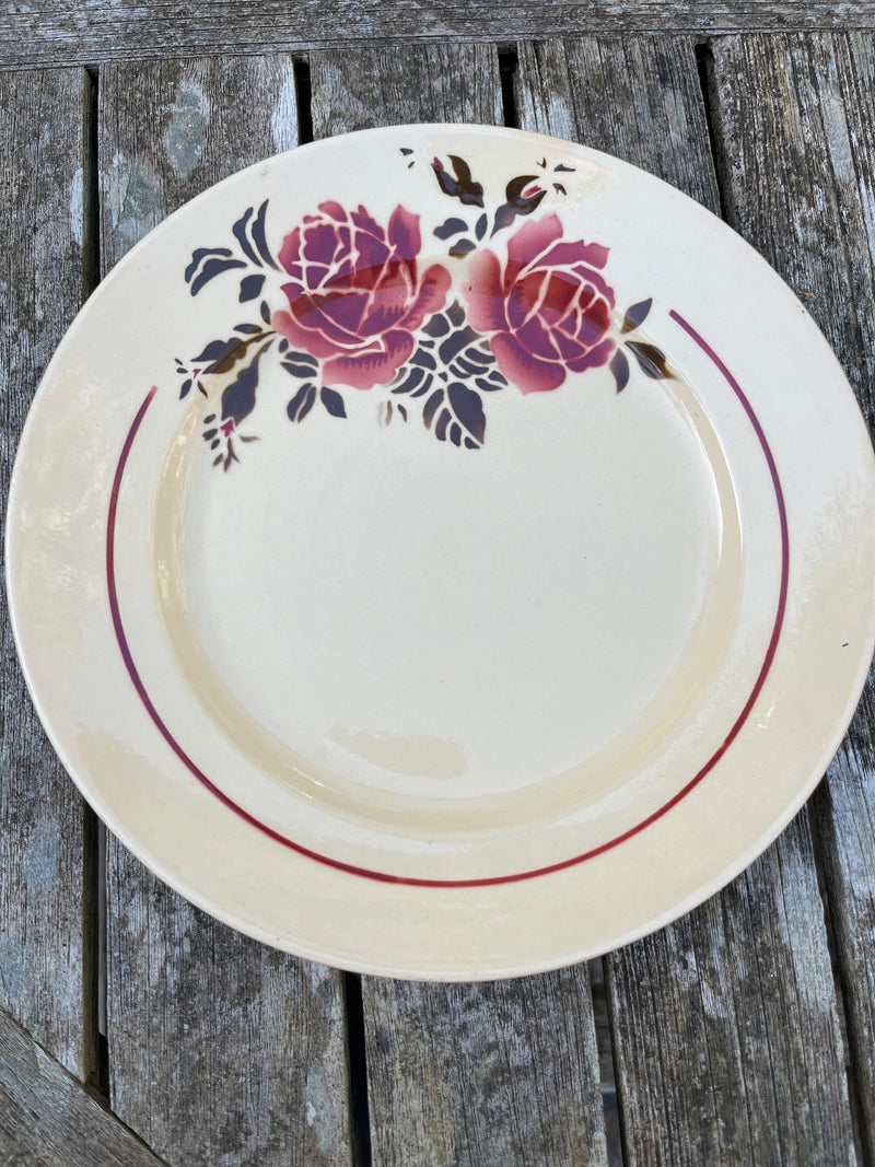 Assiette Plate Badonviller "Strasbourg"