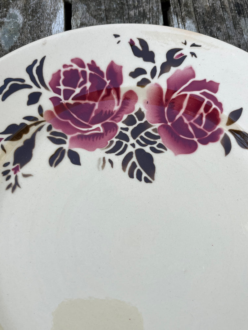 Assiette Plate Badonviller "Strasbourg"